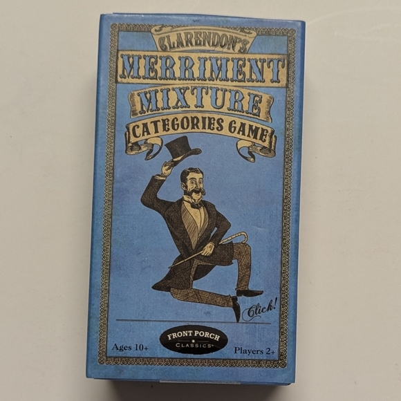 NEW CLARENDON'S MERRIMENT Mixture Categories Game Front Porch Classics Ages 10+ - Picture 2 of 7